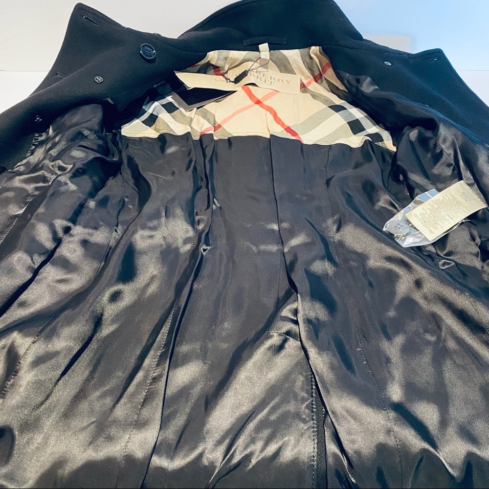 BURBERRY DAYLESMOORE WOOL BLEND COAT - Picture 12 of 13